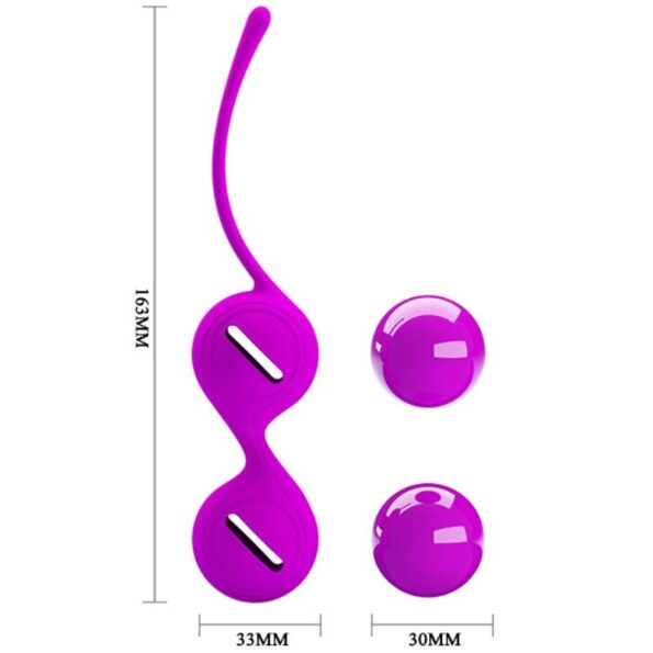 PRETTY LOVE - BOULES ORGASMIQUES KEGEL SERRER I LILAS-PRETTY LOVE FLIRTATION-sextoys-lingerie-bdsm-hygiène-sexshop