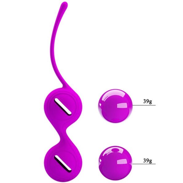 PRETTY LOVE - BOULES ORGASMIQUES KEGEL SERRER I LILAS-PRETTY LOVE FLIRTATION-sextoys-lingerie-bdsm-hygiène-sexshop
