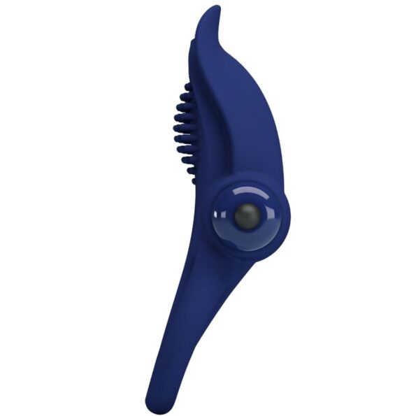 PRETTY LOVE - BRONSON BAGUE DOUBLE AVEC VIBRATION BLEU-PRETTY LOVE MALE-sextoys-lingerie-bdsm-hygiène-sexshop