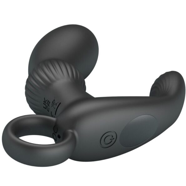 PRETTY LOVE - CAYLA VIBRATEUR MASSEUR ANAL NOIR-PRETTY LOVE-sextoys-lingerie-bdsm-hygiène-sexshop