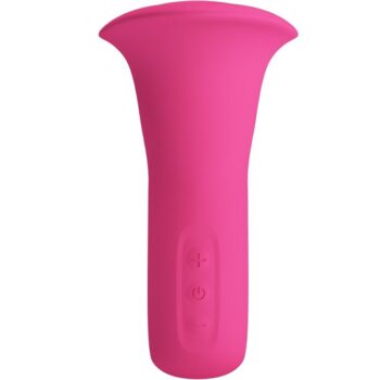 PRETTY LOVE - CLYDE VIBRATEUR ORAL LANGUE VIBRANTE 12 VIBRATIONS ROSE-PRETTY LOVE FLIRTATION-sextoys-lingerie-bdsm-hygiène-sexshop