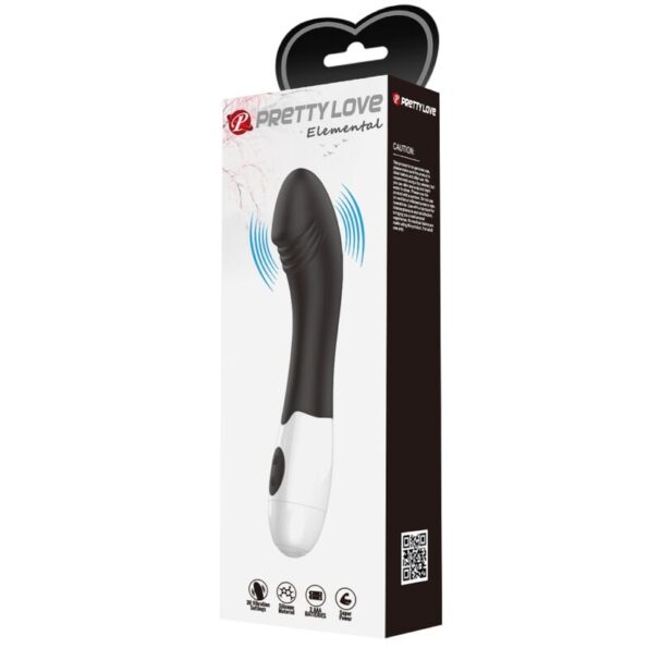 PRETTY LOVE - ELEMENTAL VIBRATEUR POINT G 30 MODES NOIR-PRETTY LOVE FLIRTATION-sextoys-lingerie-bdsm-hygiène-sexshop