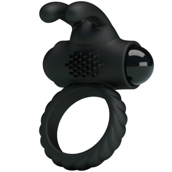 PRETTY LOVE - EUDORA ANNEAU VIBRANT AVEC STIMULATEUR-PRETTY LOVE MALE-sextoys-lingerie-bdsm-hygiène-sexshop