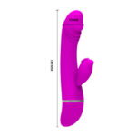PRETTY LOVE – FLIRTATION VIBRATEUR AVEC LAPIN DAVID