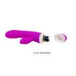 PRETTY LOVE – FLIRTATION VIBRATEUR AVEC LAPIN DAVID
