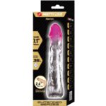 PRETTY LOVE – GAINE D’AGRANDISSEMENT RÉALISTE NERON 6 CM POUR PÉNIS ROSE