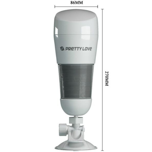 PRETTY LOVE - HEDY MASTURBATEUR VAGIN BLANC-PRETTY LOVE MALE-sextoys-lingerie-bdsm-hygiène-sexshop