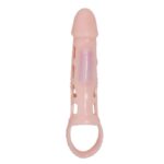 PRETTY LOVE – HOUSSE DEXTENSION DE PÉNIS HARRISON AVEC VIBRATION ET SANGLE 13.5 CM
