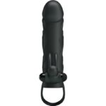 PRETTY LOVE – HOUSSE EN SILICONE AVEC VIBRATION 14 CM 2.0
