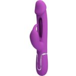 PRETTY LOVE - KAMPAS VIBRATEUR LAPIN MULTIFONCTION 3 EN 1 VIOLET-PRETTY LOVE-sextoys-lingerie-bdsm-hygiène-sexshop