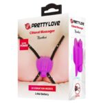PRETTY LOVE – MASSEUR DE CLITORIS HEARTBEAT 10 MODES DE VIBRATION VIOLET