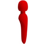 PRETTY LOVE - MASSEUR MEREDITH 12 MODES DE VIBRATION ROUGE-PRETTY LOVE SMART-sextoys-lingerie-bdsm-hygiène-sexshop