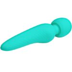 PRETTY LOVE – MASSEUR MEREDITH 12 MODES DE VIBRATION VERT AQUA