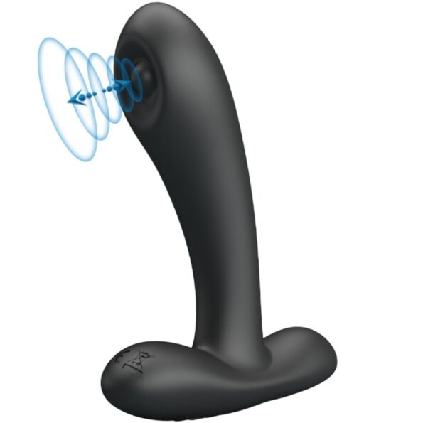 PRETTY LOVE - MASSEUR VIBRANT ANAL ET VAGINAL REMINGTON NOIR-PRETTY LOVE-sextoys-lingerie-bdsm-hygiène-sexshop
