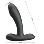 PRETTY LOVE – MASSEUR VIBRANT ANAL ET VAGINAL REMINGTON NOIR