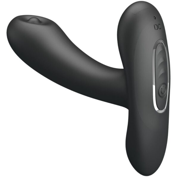 PRETTY LOVE - MASSEUR VIBRANT ANAL ET VAGINAL REMINGTON NOIR-PRETTY LOVE-sextoys-lingerie-bdsm-hygiène-sexshop