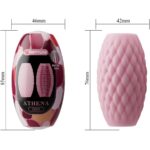 PRETTY LOVE – MASTURBATEUR POUR HOMME EN SILICONE ATHENA EROS ROSE