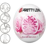 PRETTY LOVE – MASTURBATEUR POUR HOMME OEUF ROSE