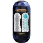 PRETTY LOVE - MASTURBATEUR VICTORIA CECIL BLANC-PRETTY LOVE MALE-sextoys-lingerie-bdsm-hygiène-sexshop