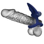 PRETTY LOVE – MAT DOUBLE ANNEAU AVEC VIBRATION & STIMULATEUR BLEU