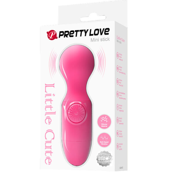PRETTY LOVE - MINI MASSEUR PERSONNEL MAGENTA-PRETTY LOVE-sextoys-lingerie-bdsm-hygiène-sexshop