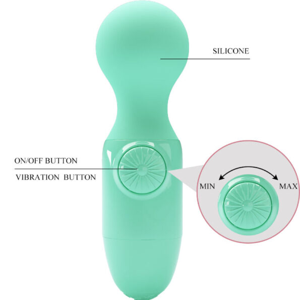 PRETTY LOVE - MINI MASSEUR PERSONNEL VERT-PRETTY LOVE-sextoys-lingerie-bdsm-hygiène-sexshop