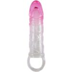 PRETTY LOVE – ODES GAINE D’AGRANDISSEMENT RÉALISTE DE 2 CM POUR PÉNIS ROSE