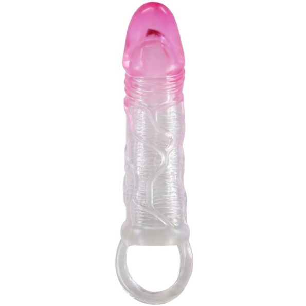PRETTY LOVE - ODES GAINE D'AGRANDISSEMENT RÉALISTE DE 2 CM POUR PÉNIS ROSE-PRETTY LOVE-sextoys-lingerie-bdsm-hygiène-sexshop