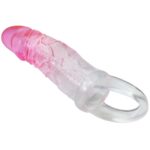 PRETTY LOVE – ODES GAINE D’AGRANDISSEMENT RÉALISTE DE 2 CM POUR PÉNIS ROSE