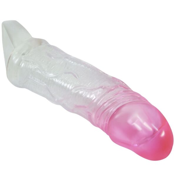 PRETTY LOVE - ODES GAINE D'AGRANDISSEMENT RÉALISTE DE 2 CM POUR PÉNIS ROSE-PRETTY LOVE-sextoys-lingerie-bdsm-hygiène-sexshop