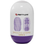 PRETTY LOVE – OEUF MASTURBATEUR CUPID  RAYURES LISSES