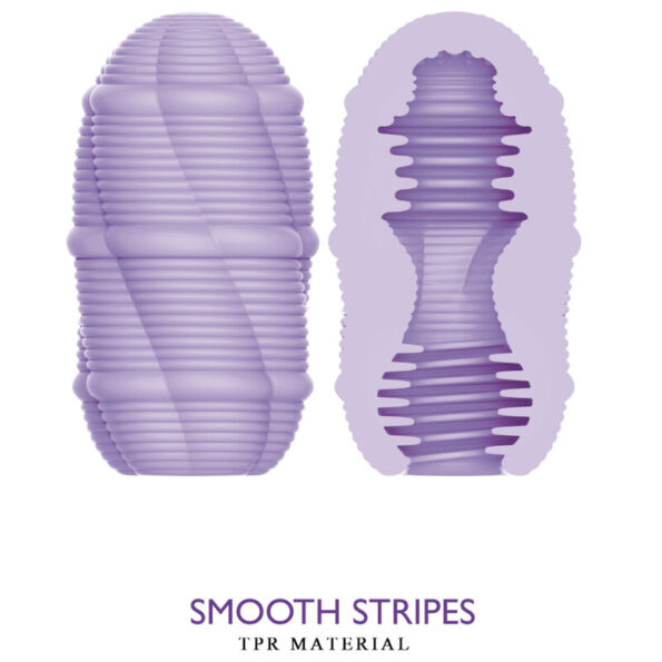 PRETTY LOVE - OEUF MASTURBATEUR CUPID  RAYURES LISSES-PRETTY LOVE MALE-sextoys-lingerie-bdsm-hygiène-sexshop