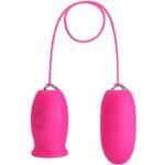 PRETTY LOVE - OEUF VIBRANT DAISY + LANGUE STIMULANTE CLITORIS ROSE-PRETTY LOVE-sextoys-lingerie-bdsm-hygiène-sexshop