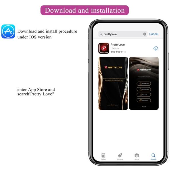 PRETTY LOVE - OEUF VIBRANT NYMPHE APP CONTRÔLÉ VIOLET-PRETTY LOVE BOTTOM-sextoys-lingerie-bdsm-hygiène-sexshop