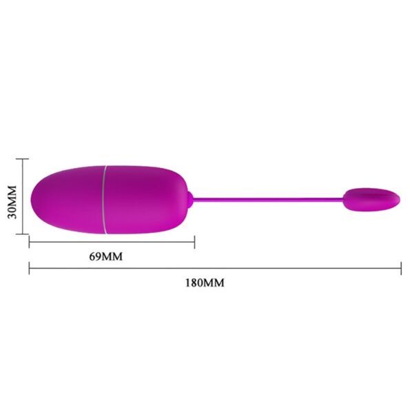 PRETTY LOVE - OEUF VIBRANT NYMPHE APP CONTRÔLÉ VIOLET-PRETTY LOVE BOTTOM-sextoys-lingerie-bdsm-hygiène-sexshop