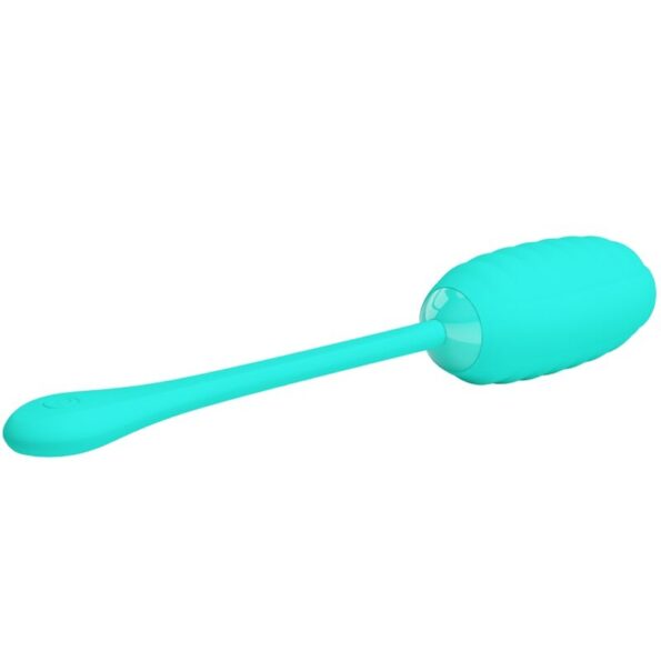 PRETTY LOVE - OEUF VIBRANT RECHARGEABLE KIRK AQUA VERT-PRETTY LOVE SMART-sextoys-lingerie-bdsm-hygiène-sexshop