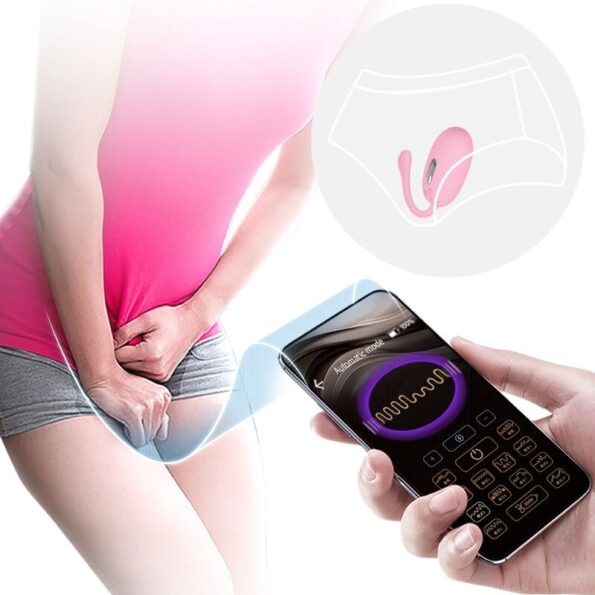 PRETTY LOVE - OEUF VIBRANT RECHARGEABLE ROSE DOREEN-PRETTY LOVE SMART-sextoys-lingerie-bdsm-hygiène-sexshop