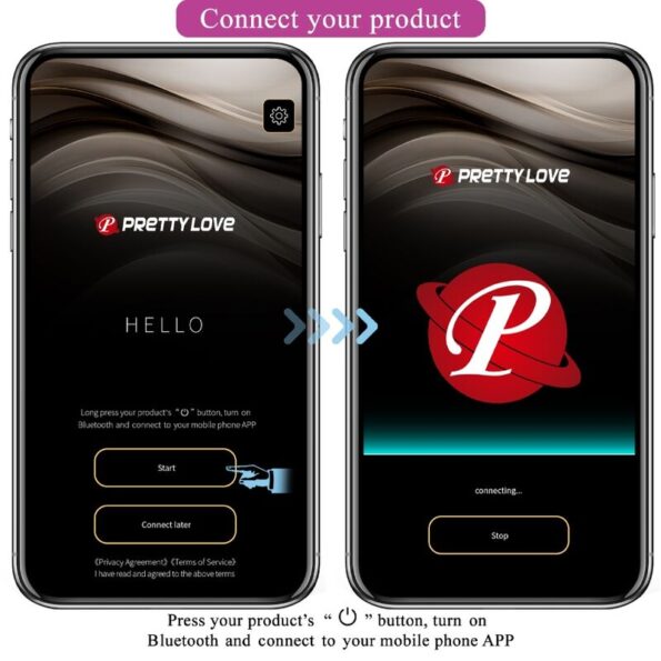 PRETTY LOVE - OEUF VIBRANT RECHARGEABLE ROSE DOREEN-PRETTY LOVE SMART-sextoys-lingerie-bdsm-hygiène-sexshop