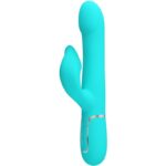 PRETTY LOVE - PERLES VIBRATEUR LAPIN VERT AQUA-PRETTY LOVE FLIRTATION-sextoys-lingerie-bdsm-hygiène-sexshop