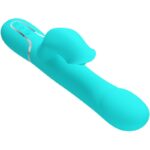 PRETTY LOVE – PERLES VIBRATEUR LAPIN VERT AQUA