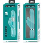 PRETTY LOVE – PERLES VIBRATEUR LAPIN VERT AQUA