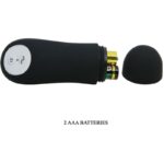 PRETTY LOVE – PLUG ANAL EN SILICONE FORME PÉNIS ET 12 MODES DE VIBRATION NOIR