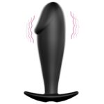 PRETTY LOVE – PLUG ANAL EN SILICONE FORME PÉNIS ET 12 MODES DE VIBRATION NOIR