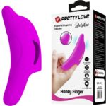PRETTY LOVE – PUISSANT STIMULATEUR DE DOIGTS VIOLET DELPHINI