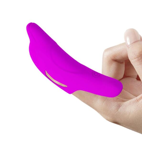 PRETTY LOVE - PUISSANT STIMULATEUR DE DOIGTS VIOLET DELPHINI-PRETTY LOVE-sextoys-lingerie-bdsm-hygiène-sexshop