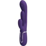 PRETTY LOVE - SHANIA TRIPLE RABBIT VIBRATEUR MULTIFONCTION VIOLET-PRETTY LOVE-sextoys-lingerie-bdsm-hygiène-sexshop