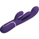 PRETTY LOVE – SHANIA TRIPLE RABBIT VIBRATEUR MULTIFONCTION VIOLET