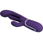 PRETTY LOVE – SHANIA TRIPLE RABBIT VIBRATEUR MULTIFONCTION VIOLET