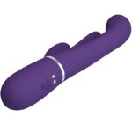PRETTY LOVE – SHANIA TRIPLE RABBIT VIBRATEUR MULTIFONCTION VIOLET