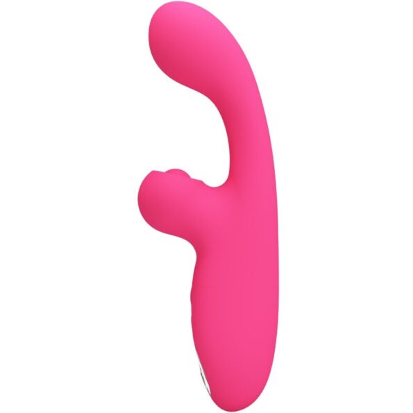 PRETTY LOVE - SKYLAR VIBRATEUR STIMULATEUR ROSE-PRETTY LOVE FLIRTATION-sextoys-lingerie-bdsm-hygiène-sexshop